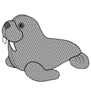 Canada Pooch Chill Seeker Cooling Pals Grey Walrus