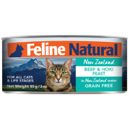 Feline Natural Cat Beef & Hoki 24/3oz Cans