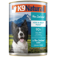 K9 Natural Dog Hoki & Beef 12/13oz Cans