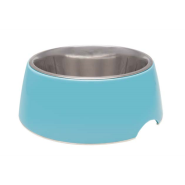 Loving Pets Retro Bowls Small Electric Blue