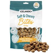 Icelandic+ Dog Soft & Chewy Bites Chicken & Blackberry 2.8oz