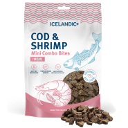 Icelandic+ Cat Combo Bites Mini Cod & Shrimp 1.75 oz