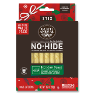 Earth Animal Dog/Cat NoHide Stix Holiday Feast 20pk