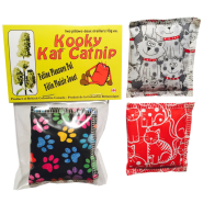 Kooky Kat Catnip Toy Fabric Pillow 2pk