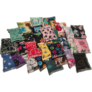 Kooky Kat Catnip Toy Fabric Pillow Bulk 25pk