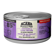 ACANA Cat Premium Pate Chk&Tuna in Bone Broth Kitten 24/85g