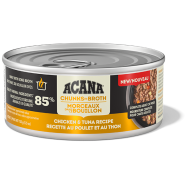 ACANA Cat Chunks in Broth Chicken & Tuna 12/155g