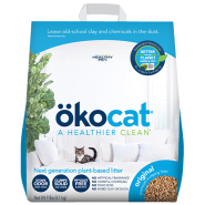 Okocat Cat Litter Original Clumping Wood 9 lb