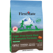 FirstMate Dog LID GF Cage Free Duck & Pumpkin 8/1 lb