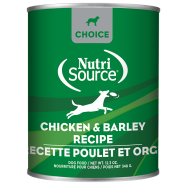 NutriSource Dog Choice Chicken & Barley 12/12.3oz