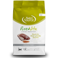 NutriSource Cat PureVita GF Duck & Red Lentils 1.8 kg