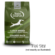 NutriSource Dog Choice Large Breed Chicken Trials 12/140g