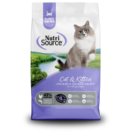 NutriSource Cat & Kitten Grain Free Chk&Slm Select 12lb