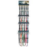 K9 Explorer Trek 6-Colour Collar & Leash Display 48pc
