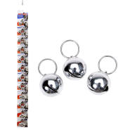 Silver Bell Clip Strip