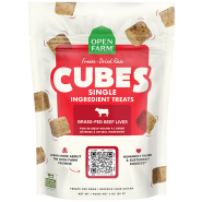 Open Farm Dog Treats FD Raw Cubes Beef Liver 3 oz