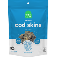 Open Farm Dog Treats Dehydrated Cod Skins 7 oz