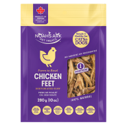Noah's Ark Dog Dehydrated Chicken Feet Bulk 100pc