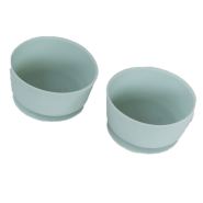 Dexypaws Dog Silicone Bowls Sage 2pc